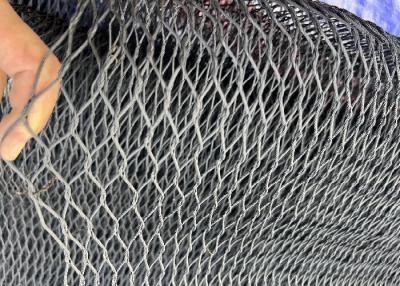 China Anti UV Stainless Steel Zoo Mesh , X-Tend Ferrule / Woven Black Oxide Rope Mesh for sale