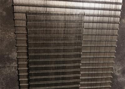 China Rejilla decorativa de acero inoxidable de alambre tejido enroscado en venta