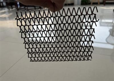 China Rejillo de alambre arquitectónico personalizado Rejillo de anillo de metal decorativo de cortina de metal en venta