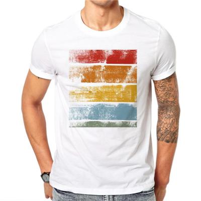 China Printed Custom Logo T Shirts Oversized For Men Short Sleeve  T-Shirts for sale
