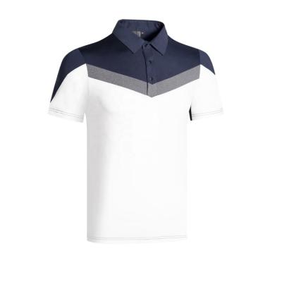 China Golf Polo In Polyester Spandex Custom Plus Size T-Shirts Polo Shirt Men Moisture Wicking Running Polo Shirts From Guangzhou for sale