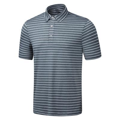 China Stripes Custom Printing Logo Polo Sport Shirt 100% Cotton Plain for sale