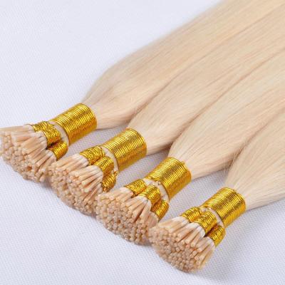 China 7A Grade Wavy Pre Bonded Hair Extensions , Pre Bonded Stick Tip Hair Extensions for sale