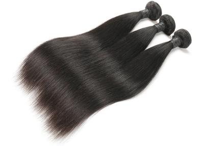 China Glossy 100 Remy Human Hair Extensions , Soft Brazilian Straight Hair Bundles for sale
