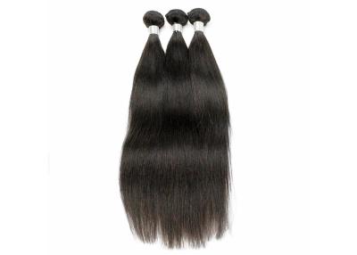 China Parte inferior gruesa del pelo del cabello humano malasio de las extensiones 100 ninguna fractura con la cutícula llena en venta