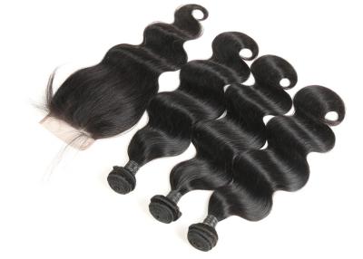 China Peruvian Human Hair Weave Bundles Full Of Resilience No Chemical Process for sale