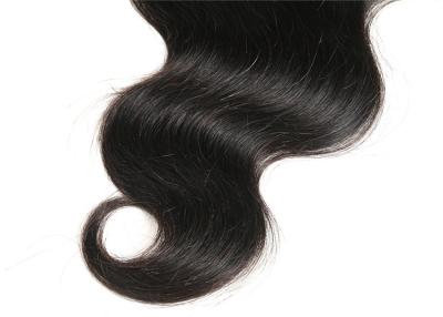 China Good Feeling Full Lace Frontal Closure , 100% Remy Brazilian Hair Lace Front Closure for sale