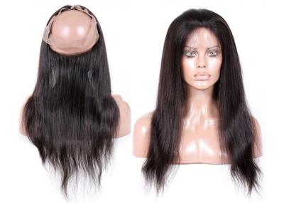 China 7A 130% Density Full Lace Frontal Closure , 360 Lace Frontal Closure With Baby Hair for sale