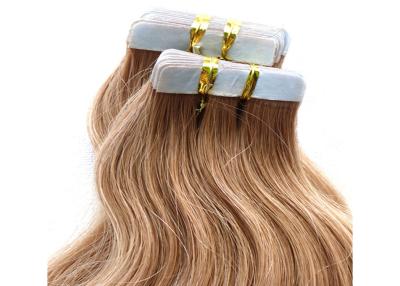 China Comb Easily Smooth Double Tape Hair Extensions 100% Unprocessed Long Lasting for sale