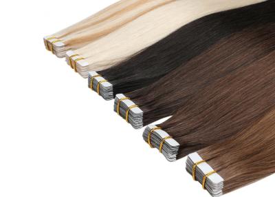 China Healthy Tape In Colored Hair Extensions 8A Grade 8