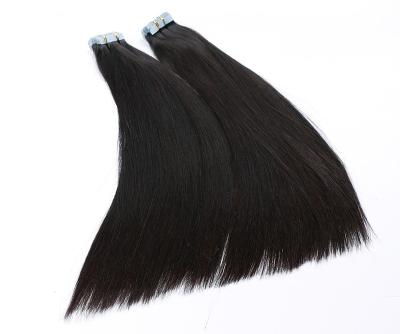 China 10A Grade Tape In Human Hair Extensions , Unprocessed Brazilian Tape In Hair Extensions for sale