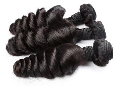 China Extensiones reales del cabello humano de Remy del color natural duraderas sin nudos o piojos en venta