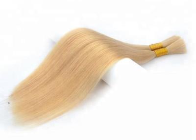 China No Weft Colored Bulk Human Hair Extensions Clean Healthy Without Knots Or Lice for sale