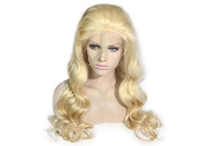 China Double Wefts Real Colored Hair Wigs Soft Clean Without Shedding Or Tangling for sale