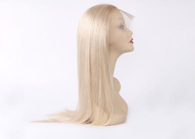 Chine De pleines perruques de dentelle de cheveux droits brésiliens non-traités de Vierge peuvent être teintes et repassées à vendre