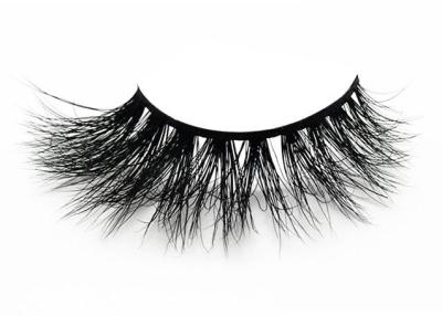China Hand Made Invisible Band Eyelashes Soft Cotton Black Band 6mm To 15mm Mixed for sale