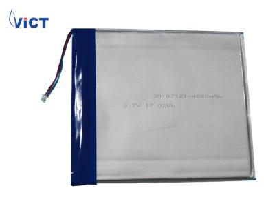 China Ultra Thin Lithium Polymer Battery 3.7V 4600mAh High Capacity Rechargeable For Power Tool for sale