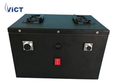 中国 13.4KWH UPS電池のパック、BMS/金属の箱が付いている48V Lifepo4電池 販売のため
