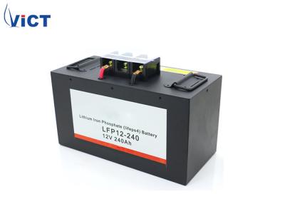China batería de litio de 12V 240AH, batería recargable del polímero de litio para el cortacésped en venta