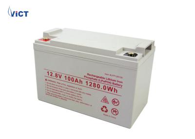 China 12V 65Ah Polymer Lithium Battery , Solar Storage Lithium Battery Long Life for sale