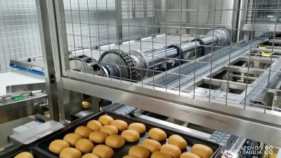 China Food Production Line Independent Controlled Flip Over Bread Depanner for sale