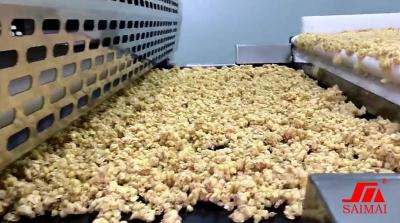 Chine 1000 pomme de terre continue Chip Granola Production Line de kg/h heure 220V à vendre