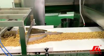 China Fully Automatic 380V Breakfast Cereal Granola Production Line for sale