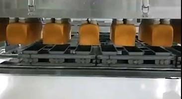 China CE Pan Cooler 3 cadena de producción del pan del bocadillo de la fase 415V en venta