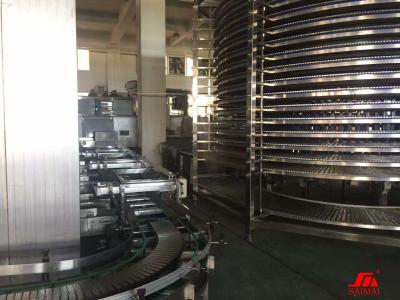 China ISO9000 Industrial Hygiene Mesh Belt Baking Cooling Towers for sale