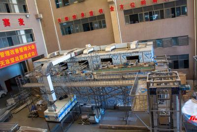 China PLC 1000kg/H que forma a linha de produção automática enchida de embalagem do pão do bolo à venda