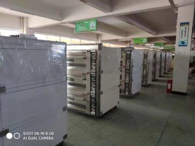 Chine 3 bouches d'air chaud catégorie comestible le four rotatoire de support d'isolation thermique à vendre
