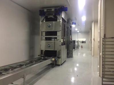 China CE Vertical Multi Step Pan Elevator Baking Pan Handling Equipment for sale