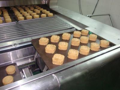 Κίνα αυτόματη γραμμή παραγωγής κέικ 220V 500KG/H Mooncake προς πώληση
