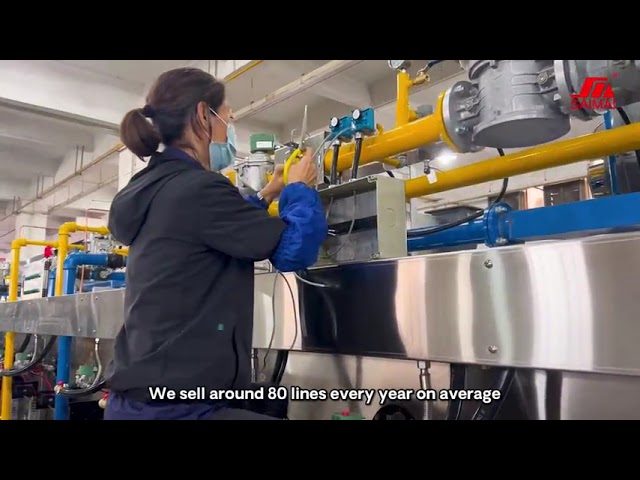 SaiMai Bread Baking Automatic Product Manufature  Tunnel Oven