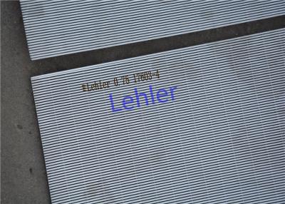 China Pantalla plana de la pantalla de alambre de la ranura V ningún marco con la superficie lisa de la filtración en venta