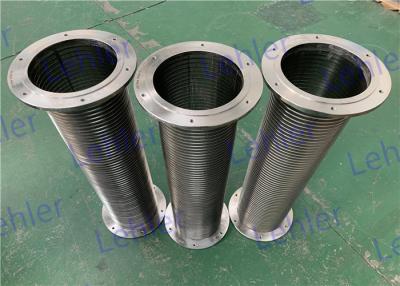 China SS316L-Siebfilter, 0.25mm Filtration Rate Wedge Wire Cyliners zu verkaufen