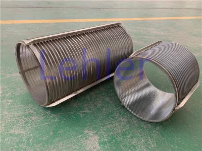 China DIA 260mm Stainless Steel Filter Basket , SPS2602 Wedge Wire Basket for sale