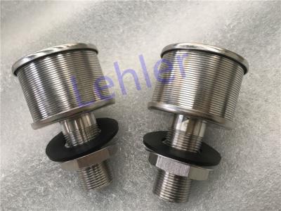 China LH52 Stainless Steel Filter Nozzles Larger Slot Opening Area Long Lifespan for sale