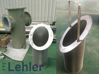 China LFB-260 Automatic Self Cleaning Filters Steel Bucket Type Flanged Connection for sale