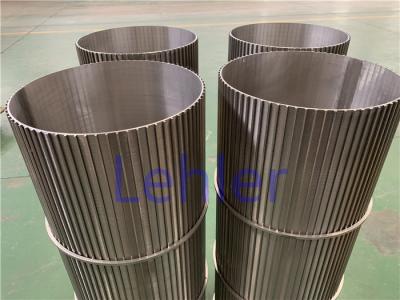 China Sea Water Filtration Wedge Wire Screen Strong Construction ISO Certification for sale