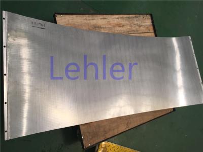 China Pulp / Paper Industry Sieve Bend Screen 710*1727mm High - Precision Slot Opening for sale