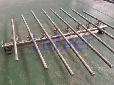 China Stainless Steel Wedge Wire Laterals For Ion Exchange ISO Certification for sale