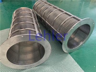China Cow Manure Separator Screw Press Filtration Separator Screens SS316L Material for sale