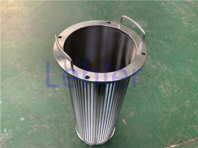 China 50 Mikrometer-Draht-Schirm 0,75 x 1.5mm Profil-Draht für Tinten-Filtrations-Industrie zu verkaufen