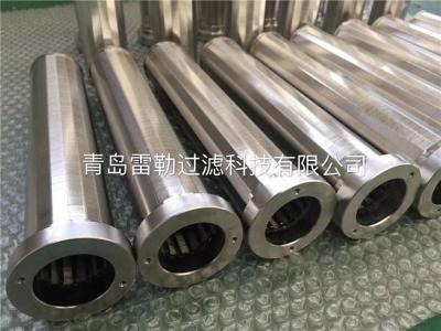China Alkali Resistant Wedge Wire Screens Filter Liquid Filter Customize Length for sale