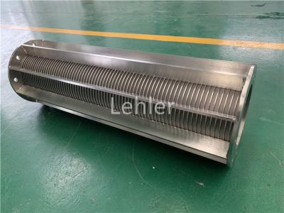China Electric Resistance Welding V Wire Screen 20 Micron For Pharmaceutical Industry for sale