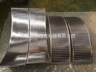 China Dewatering SS316L Wedge Wire 0.15mm Slot Sieve Screen for sale