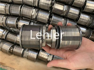 Chine Doubles becs de filtre d'acier inoxydable de la fente principale 0.2mm à vendre