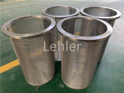 China 520mm Length Duplex Steel 2205 Wedge Wire Screen for sale