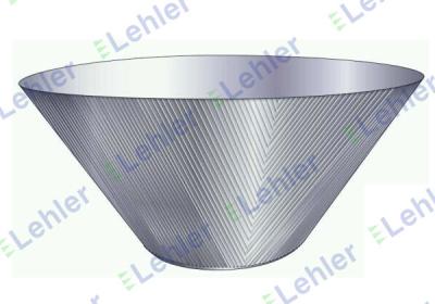 China 0.15mm Paper Machine SS2205 Trommel Wedge Wire Basket for sale